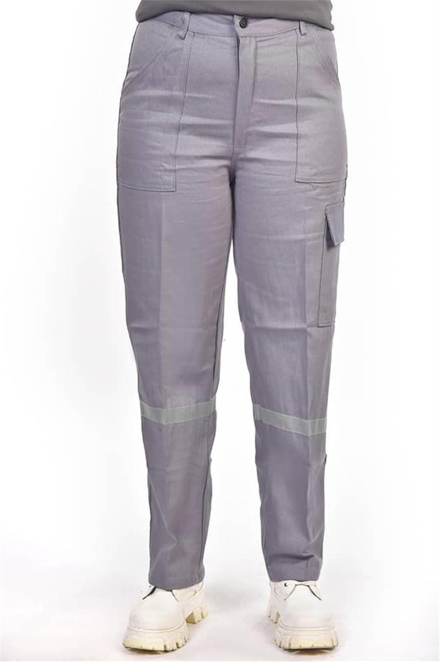 7x7 İş Pantolonu Unisex Kışlık Gri